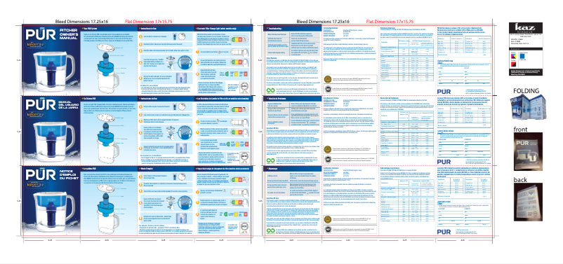Página nº 1 - Manual de usuario PUR PPT710W