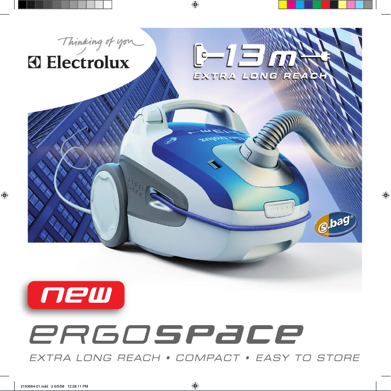 Página 1 del manual Manual de usuario Electrolux ZE 330