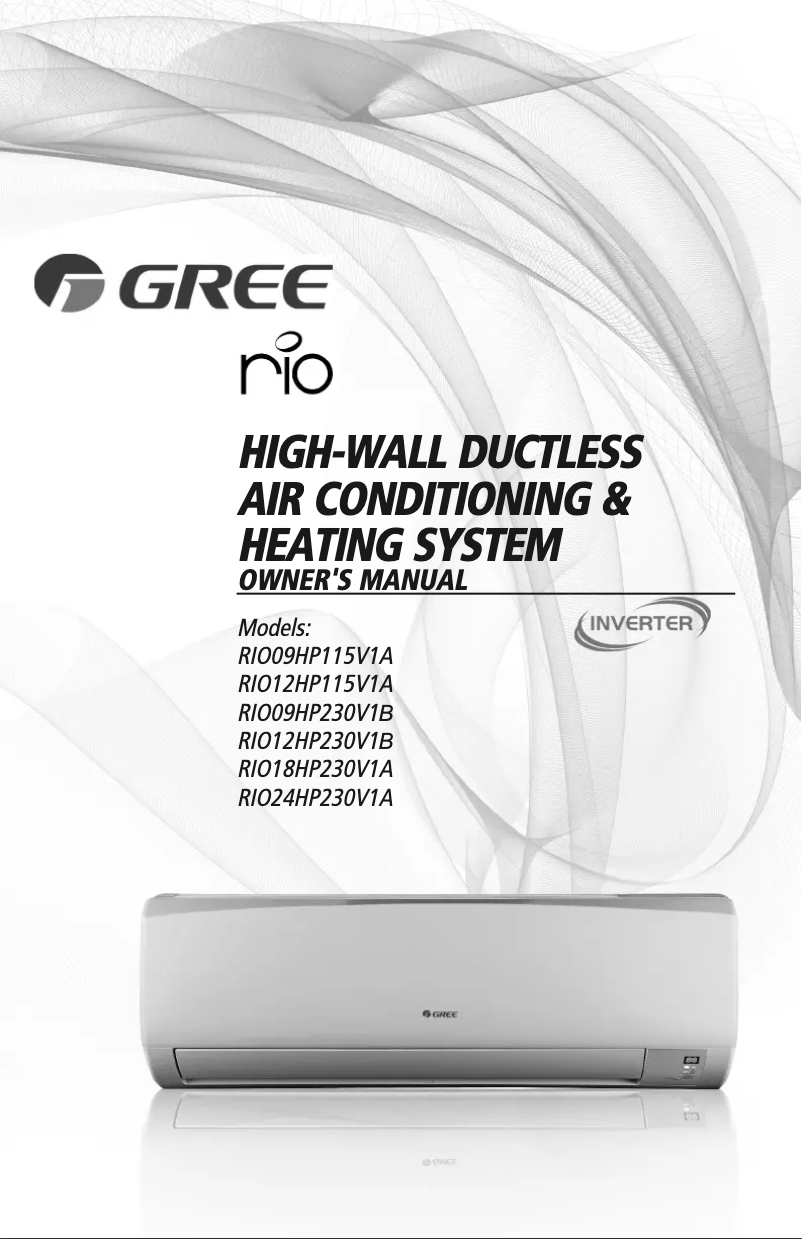 Imagen de la primera página del manual del dispositivo RIO12HP230V1AO