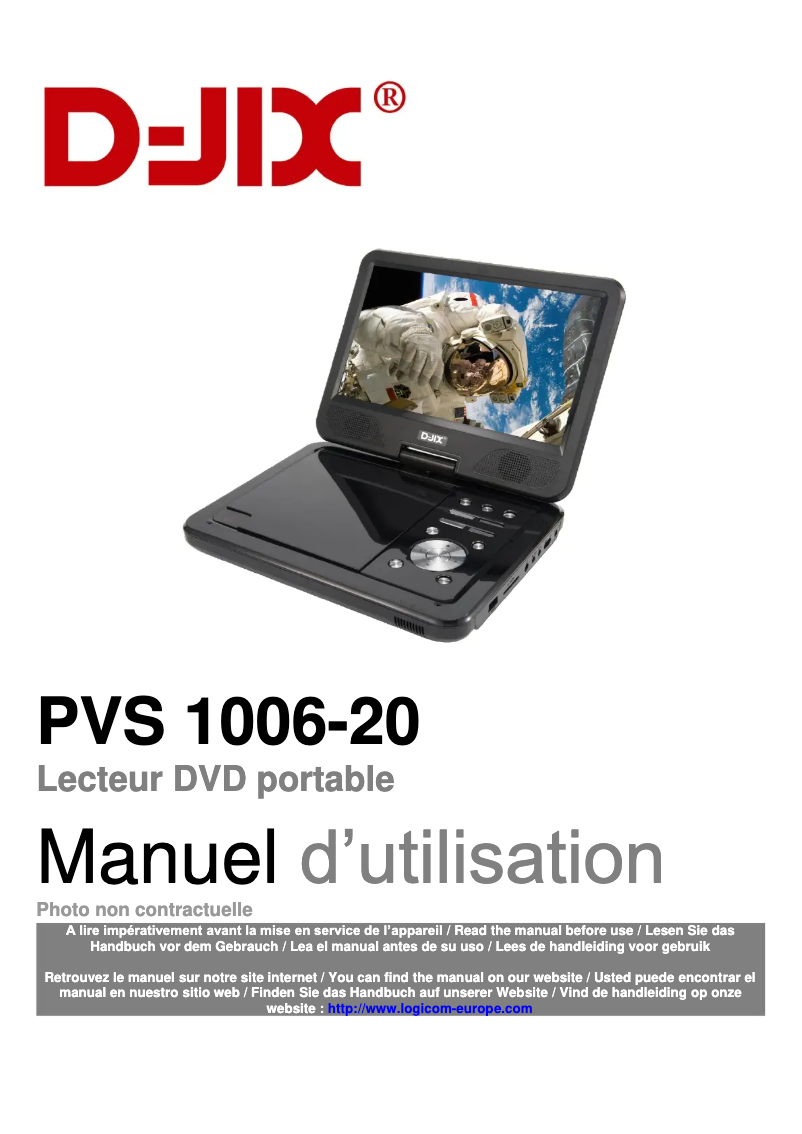 Imagen de la primera página del manual del dispositivo PVS 1006-20