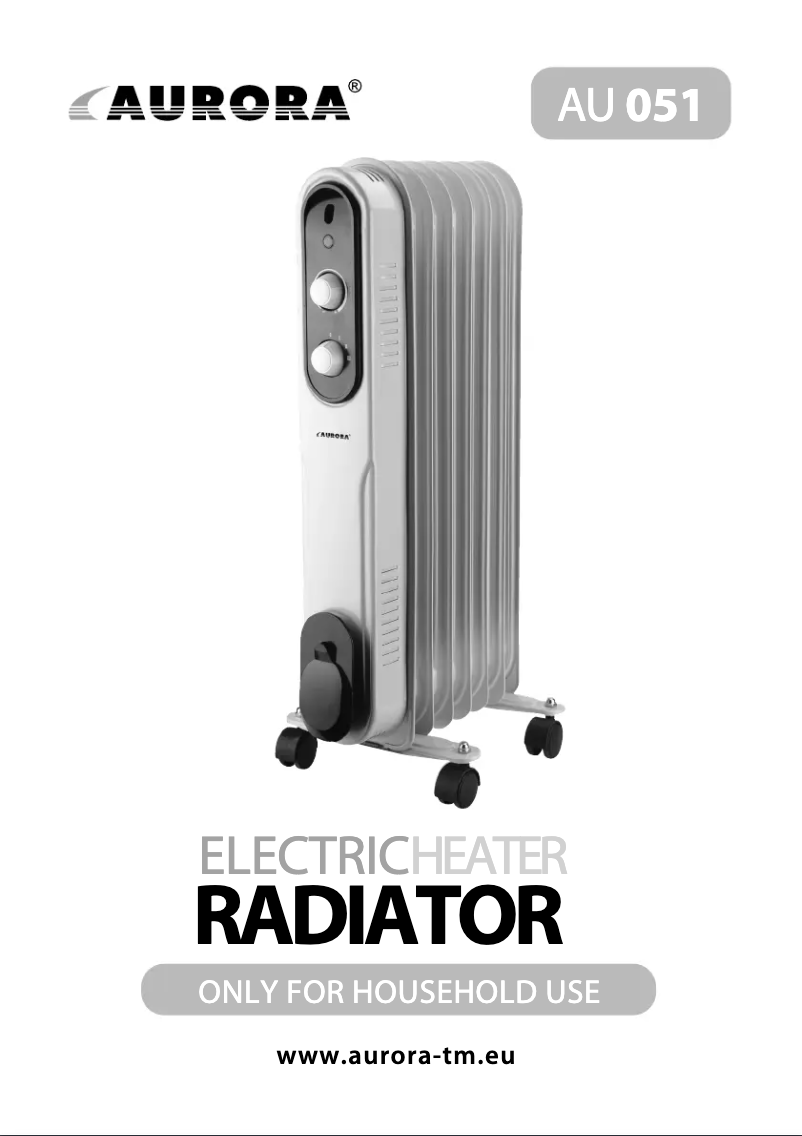 Imagen de la primera página del manual del dispositivo AU051