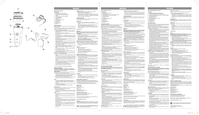 Página 1 del manual Manual de usuario Vitek VT-2375 BK