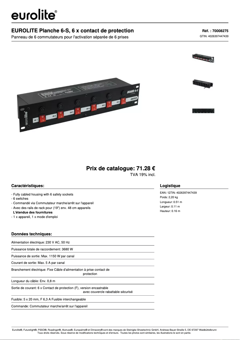 Imagen de la primera página del manual del dispositivo Board 6-S