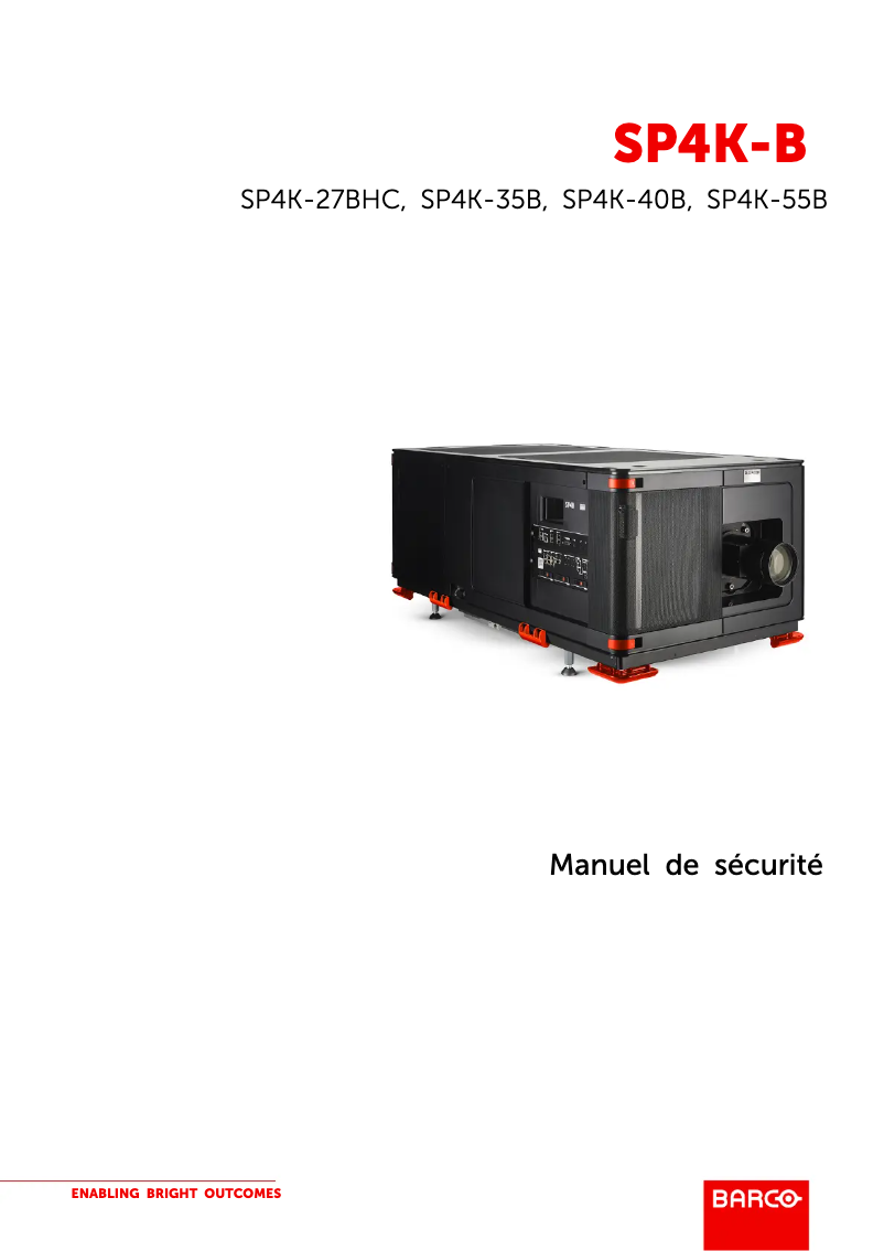 Imagen de la primera página del manual del dispositivo SP4K-40B