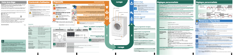 Imagen de la primera página del manual del dispositivo WM14E460FF