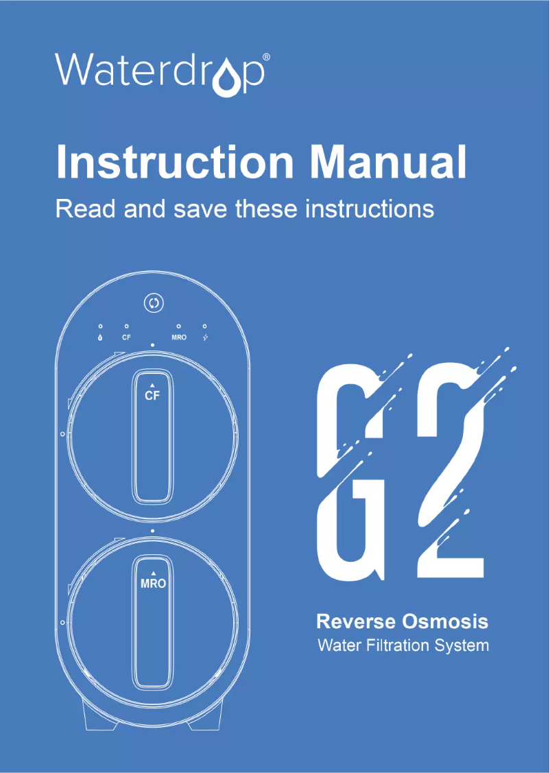 Página nº 1 - Manual de usuario Waterdrop WD-G2