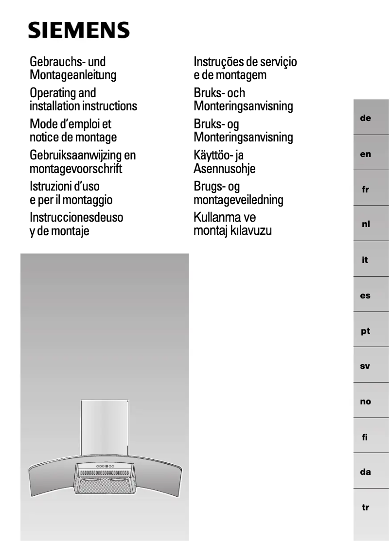 Imagen de la primera página del manual del dispositivo LC955HA60