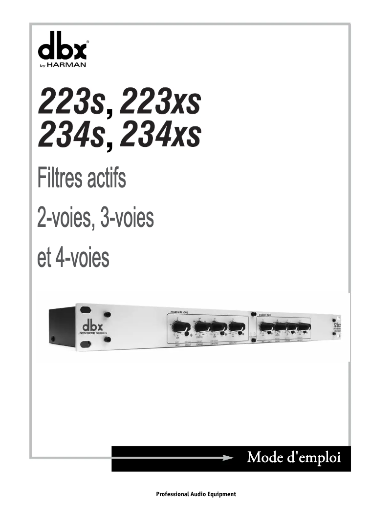 Imagen de la primera página del manual del dispositivo 234S