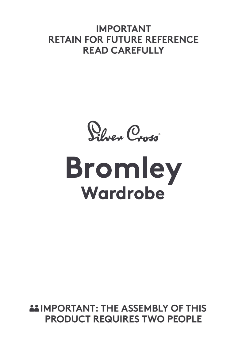Imagen de la primera página del manual del dispositivo Bromley Wardrobe