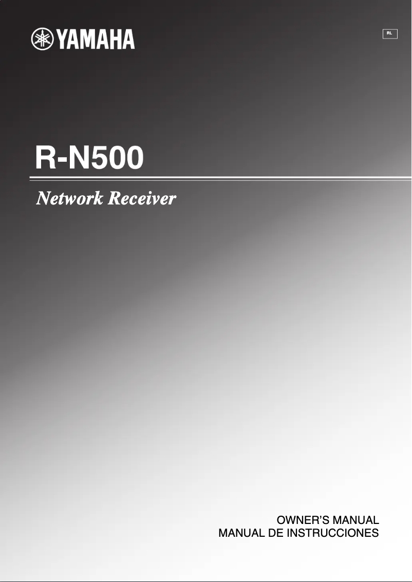 Imagen de la primera página del manual del dispositivo R-N500