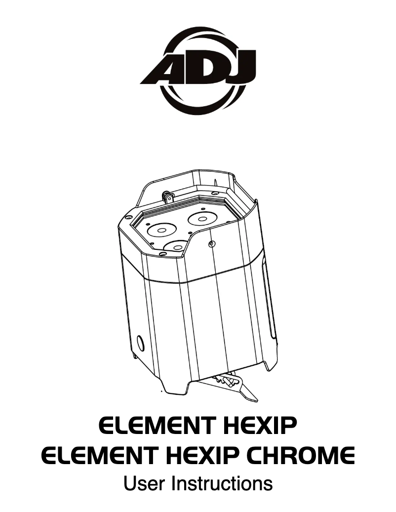 Imagen de la primera página del manual del dispositivo Element Hex IP Chrome