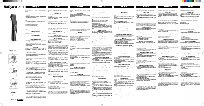 Imagen de la primera página del manual del dispositivo MT725E
