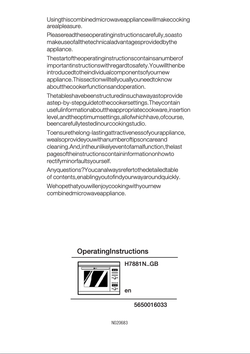 Imagen de la primera página del manual del dispositivo H7881