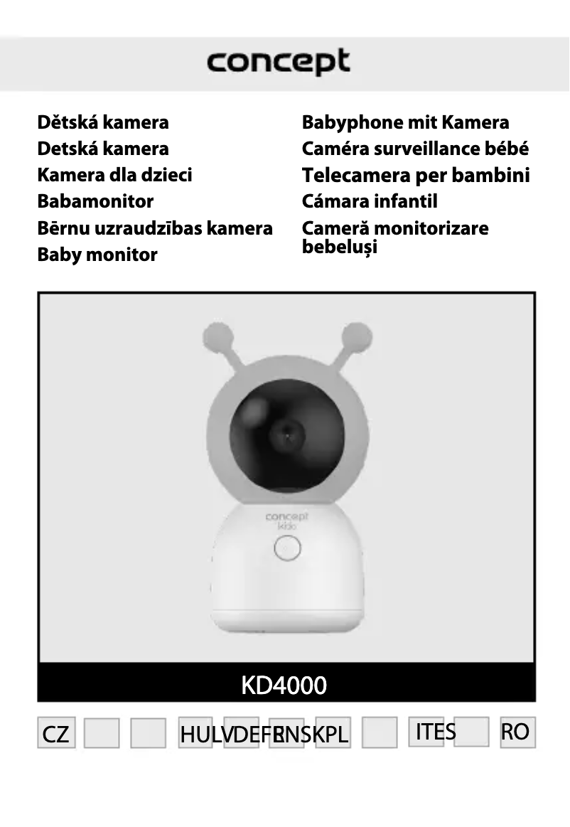 Imagen de la primera página del manual del dispositivo KD4000