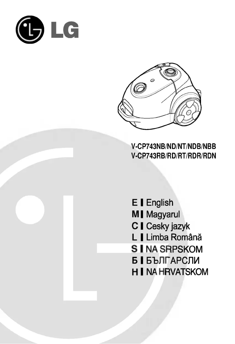 Página 1 del manual Manual de usuario LG V-CP743RD