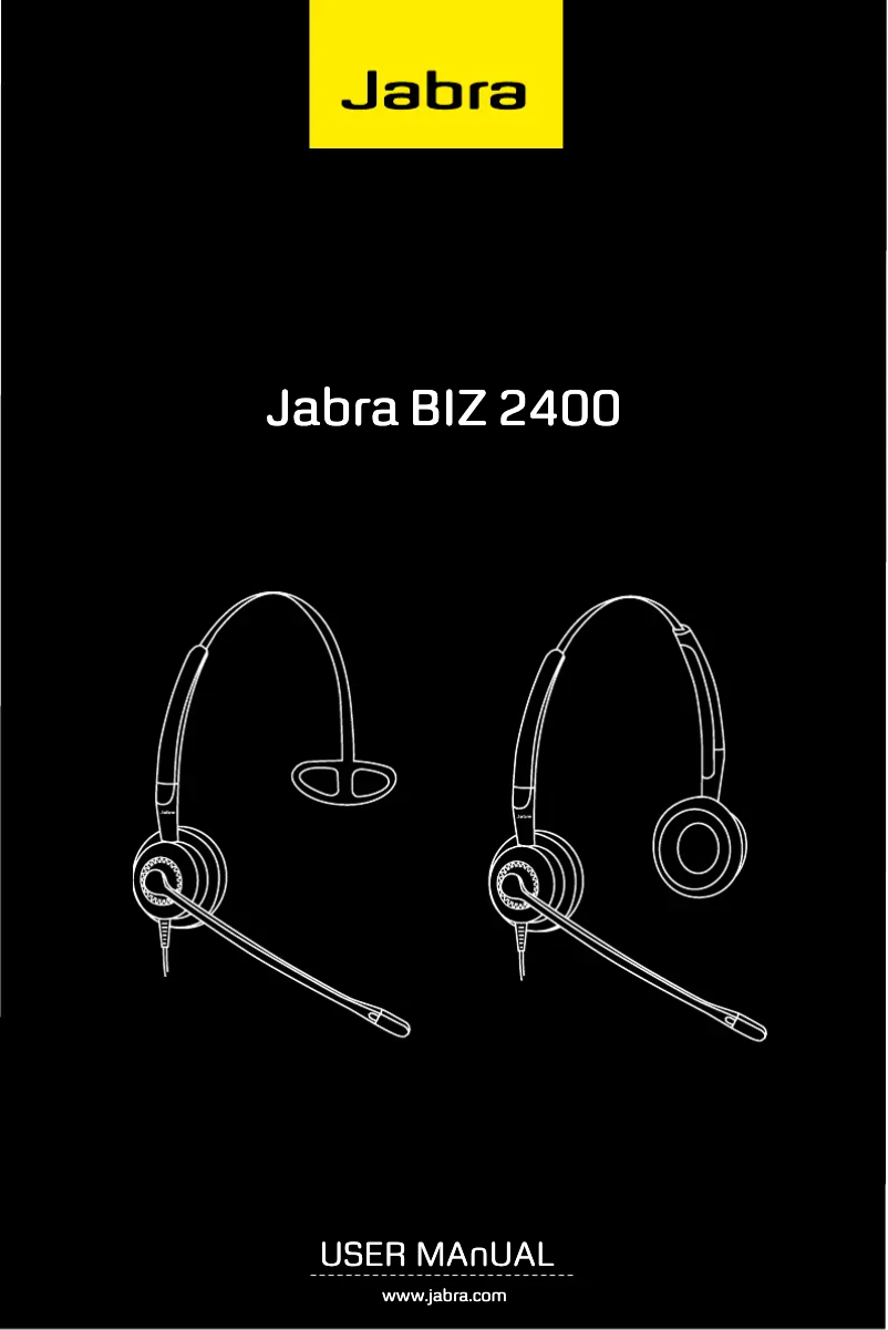 Página 1 del manual Manual de usuario Jabra BIZ 2400