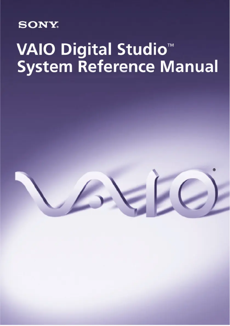Imagen de la primera página del manual del dispositivo Vaio PCV-RZ26G