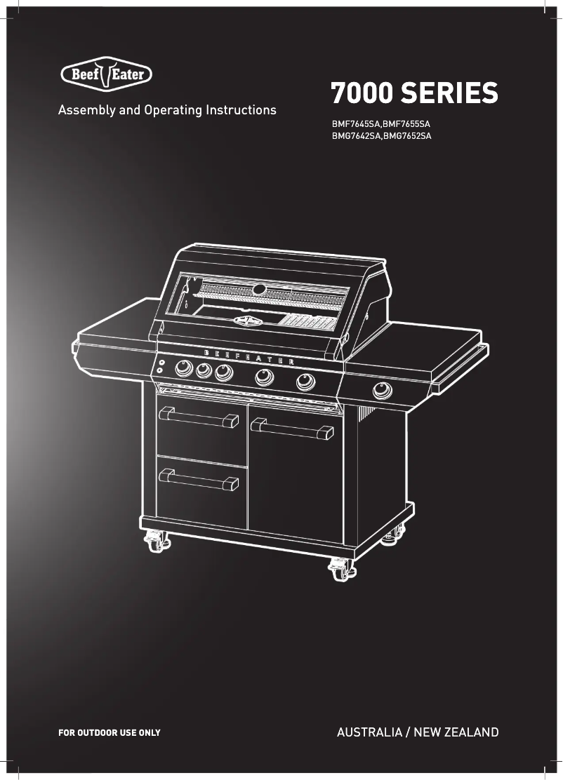 Página 1 del manual Manual de usuario BeefEater 7000 Premium BBF7645SA