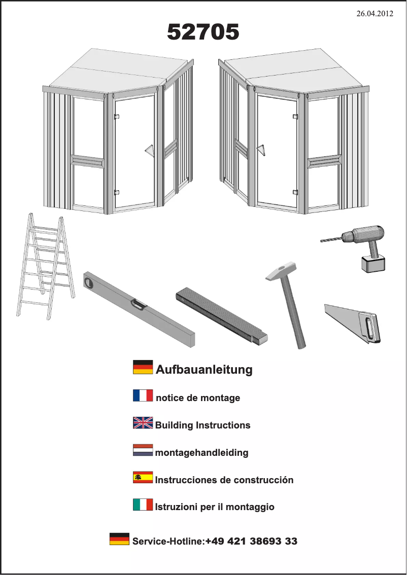 Imagen de la primera página del manual del dispositivo Emilia