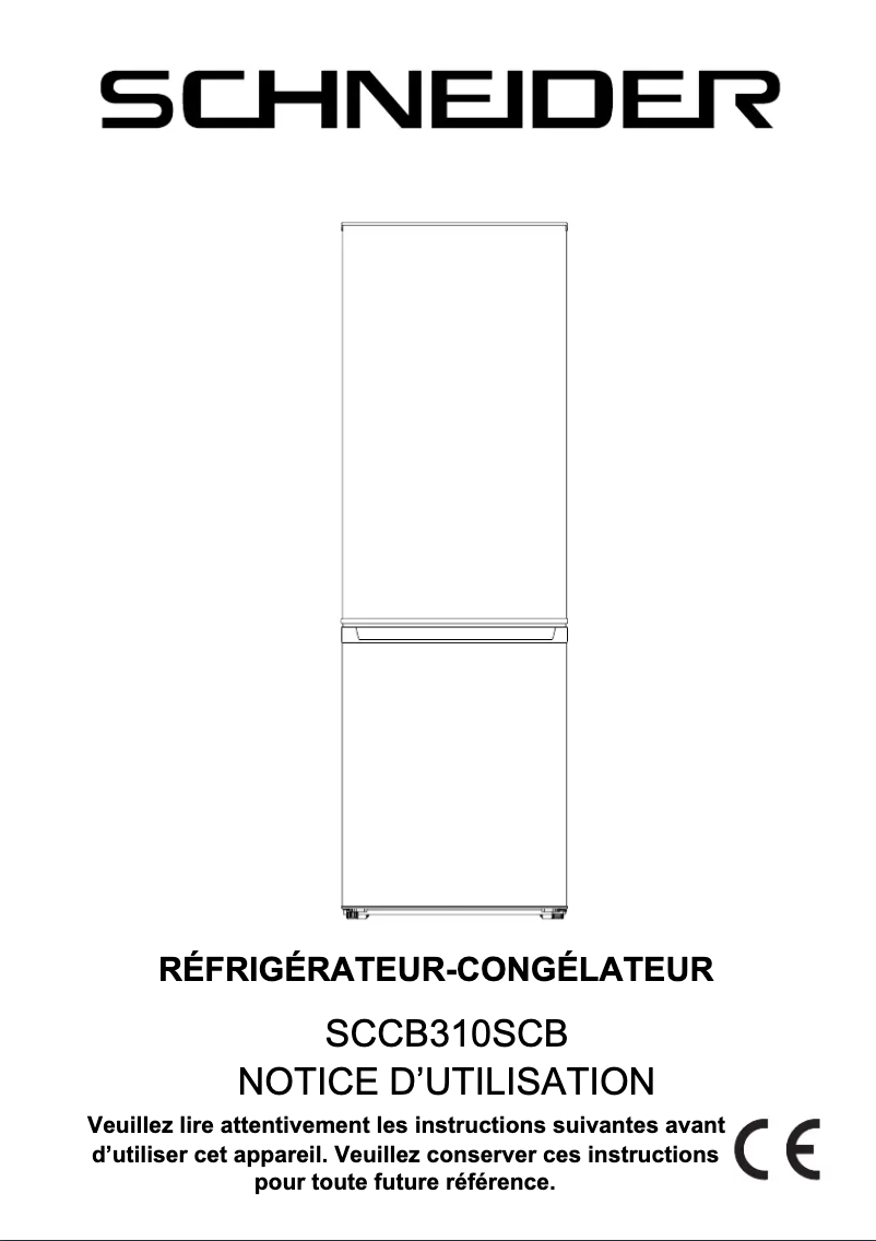 Imagen de la primera página del manual del dispositivo SCCB310SCB