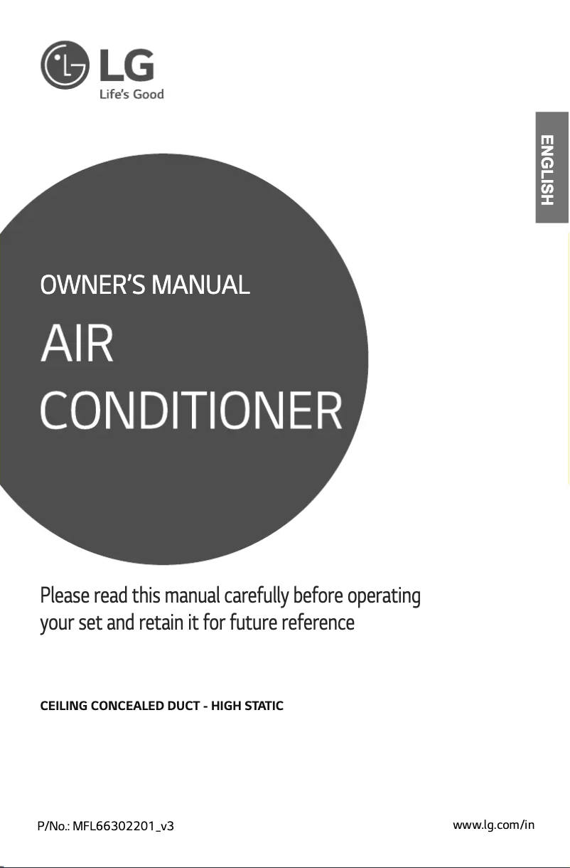 Página nº 1 - Manual de usuario LG JRNU28GBGA4