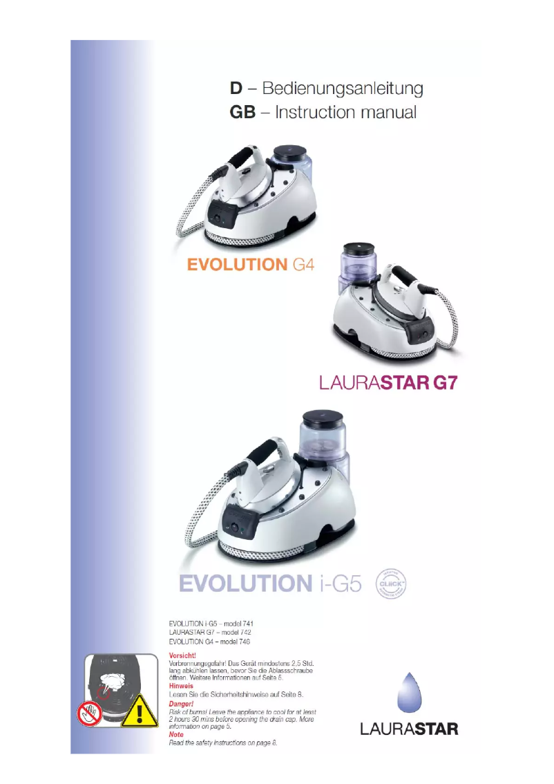 Imagen de la primera página del manual del dispositivo G7