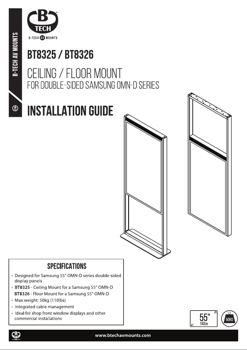 Imagen de la primera página del manual del dispositivo BT8326