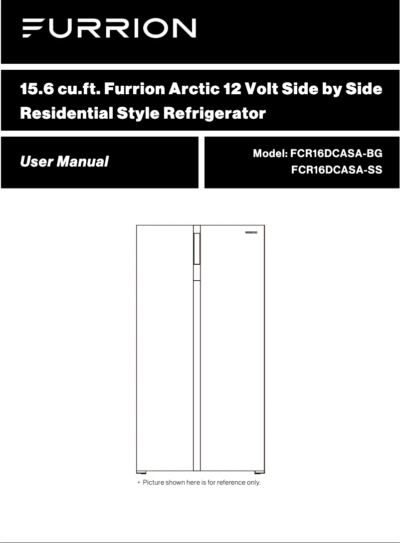 Página nº 1 - Manual de usuario Furrion FCR16DCASA-SS