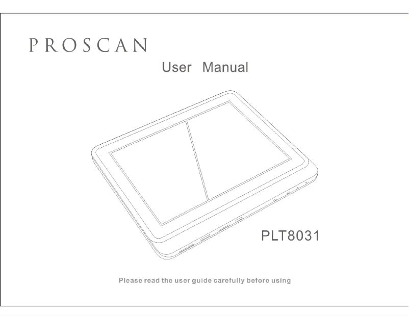 Imagen de la primera página del manual del dispositivo PLT8031
