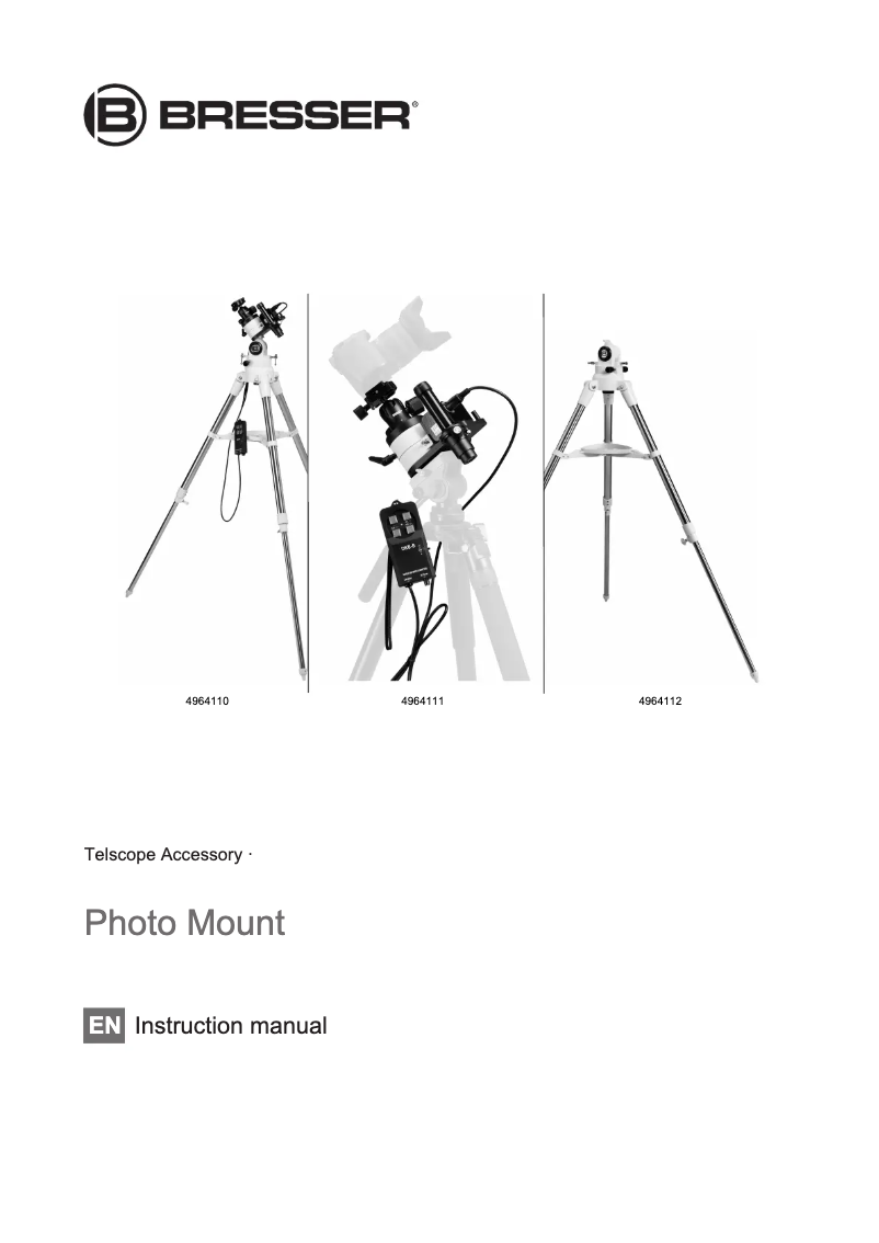 Página 1 del manual Manual de usuario Bresser 4964110