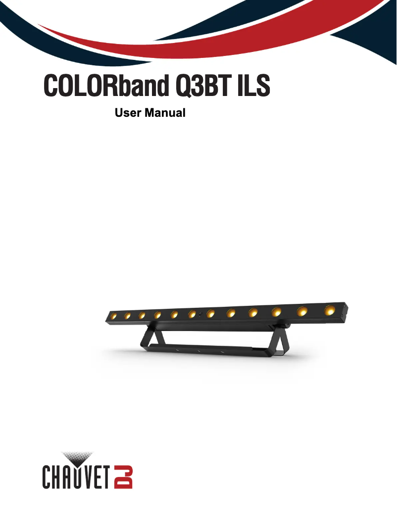 Página 1 del manual Manual de usuario Chauvet COLORband Q3BT ILS