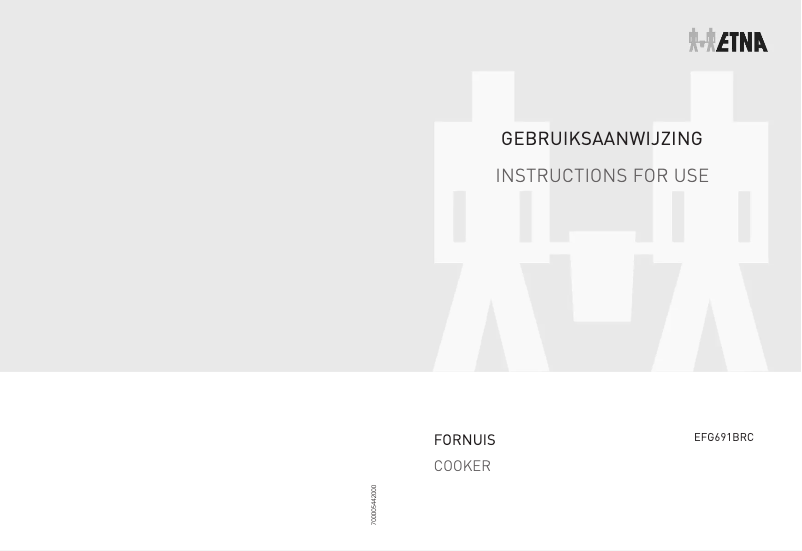 Imagen de la primera página del manual del dispositivo EFG691