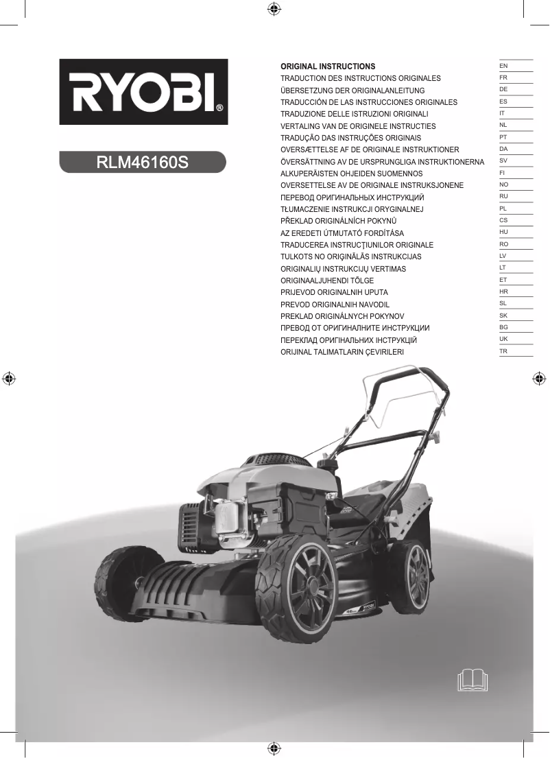 Imagen de la primera página del manual del dispositivo RLM46160S