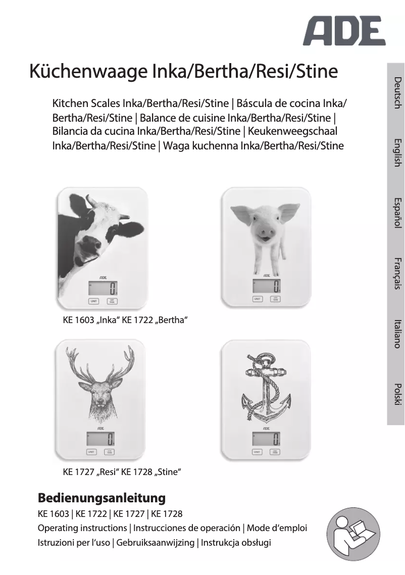 Página 1 del manual Manual de usuario ADE Resi KE 1727