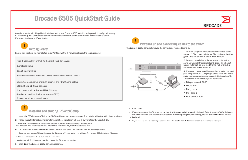 Página 1 del manual Manual de usuario Dell Brocade 6505