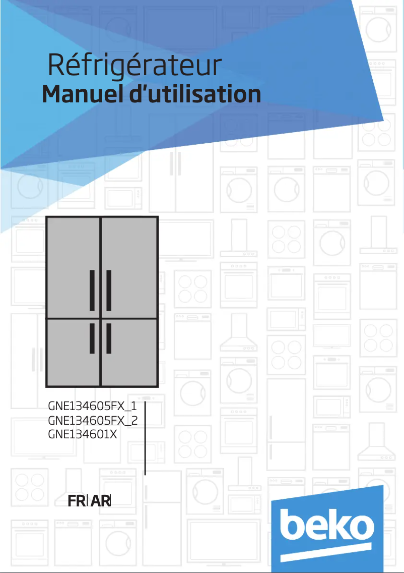 Imagen de la primera página del manual del dispositivo GNE134605FX/1