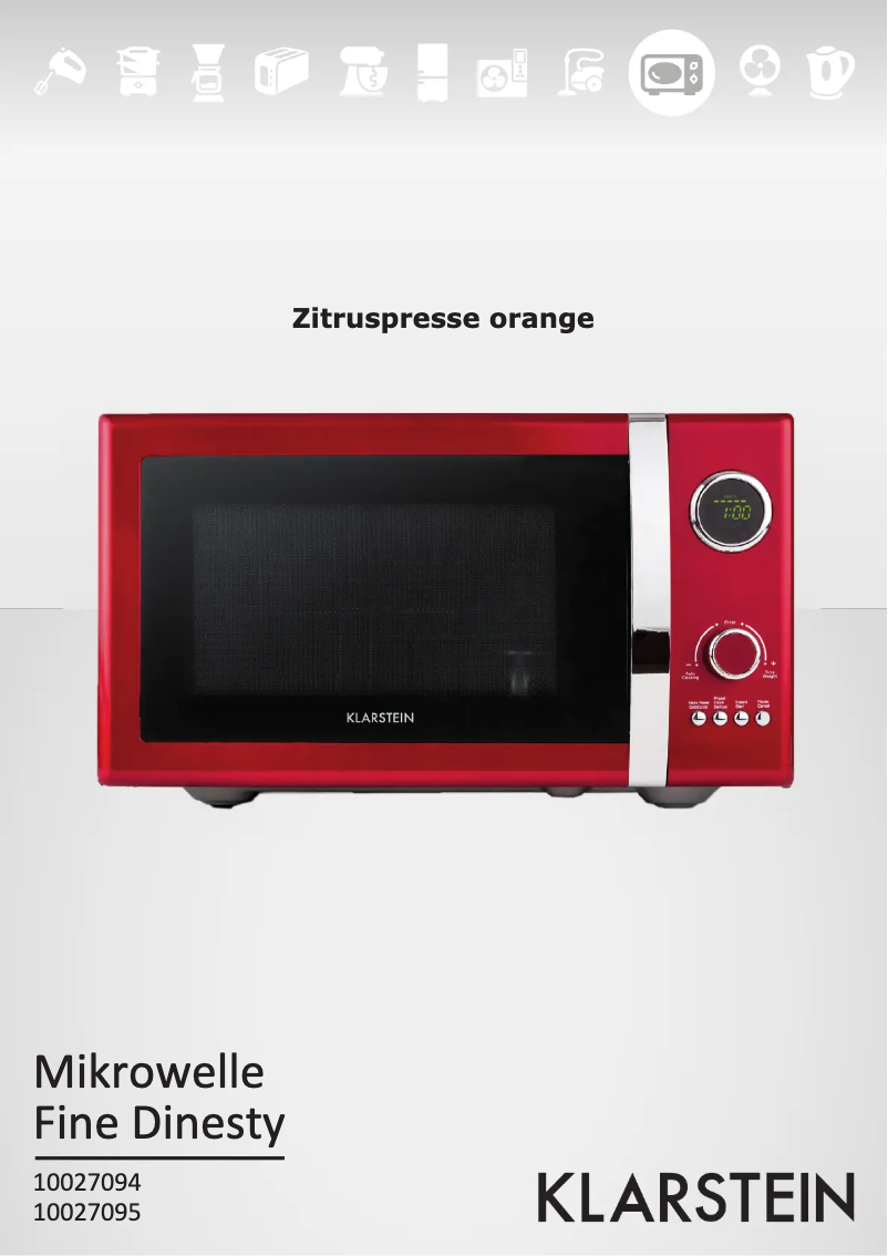 Imagen de la primera página del manual del dispositivo 10027095