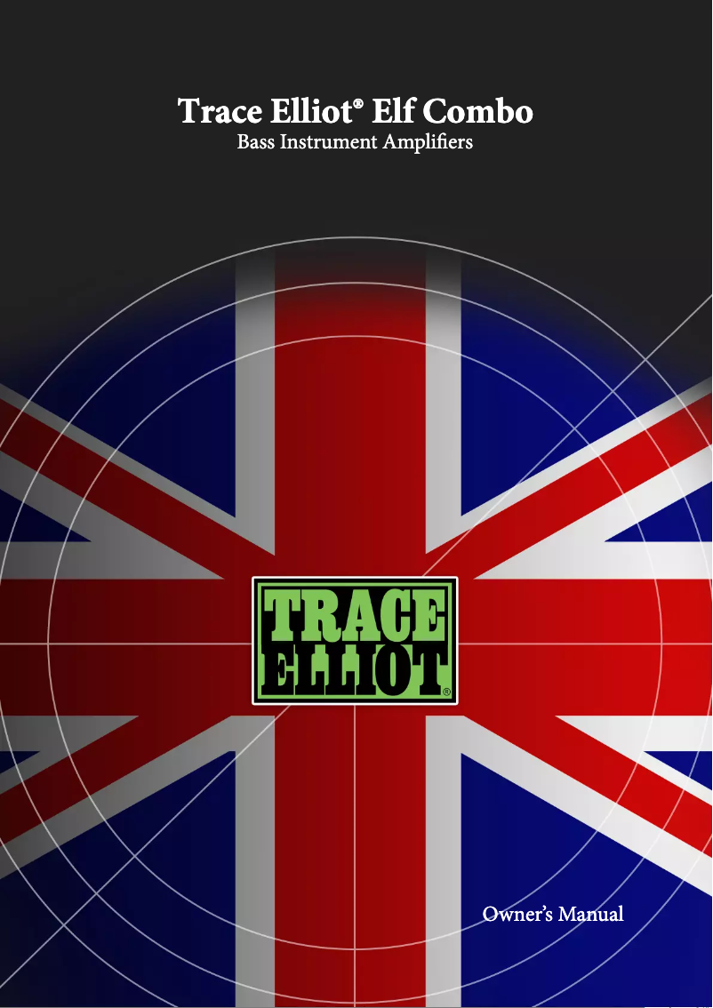 Página 1 del manual Manual de usuario Trace Elliot LF 1x10