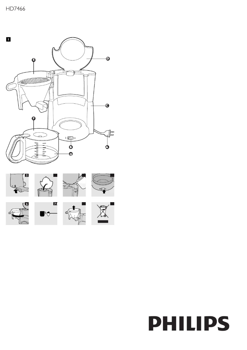 Imagen de la primera página del manual del dispositivo HD7980