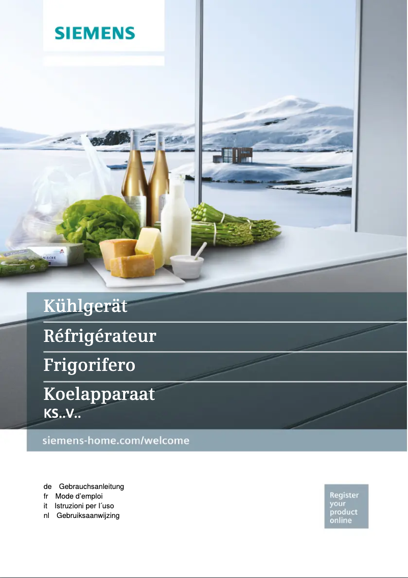 Imagen de la primera página del manual del dispositivo KS36VMI31