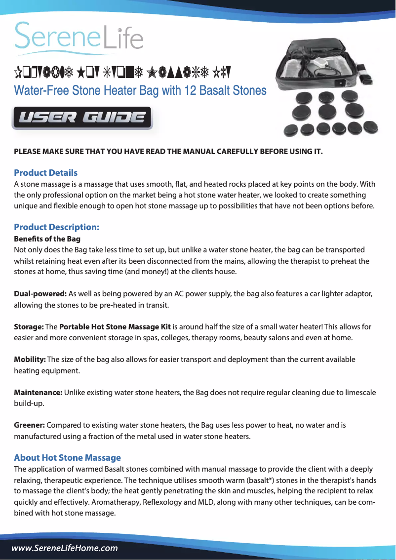 Imagen de la primera página del manual del dispositivo PSLMSGST40PK