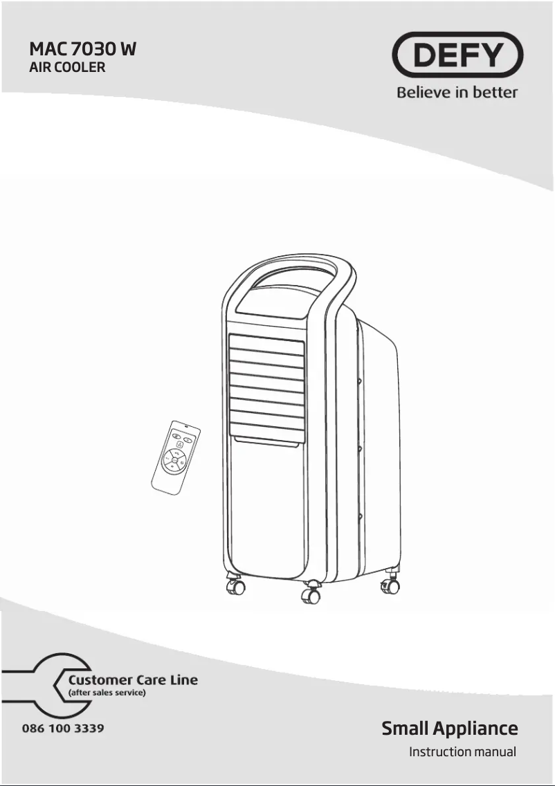Página 1 del manual Manual de usuario Defy MAC7030W