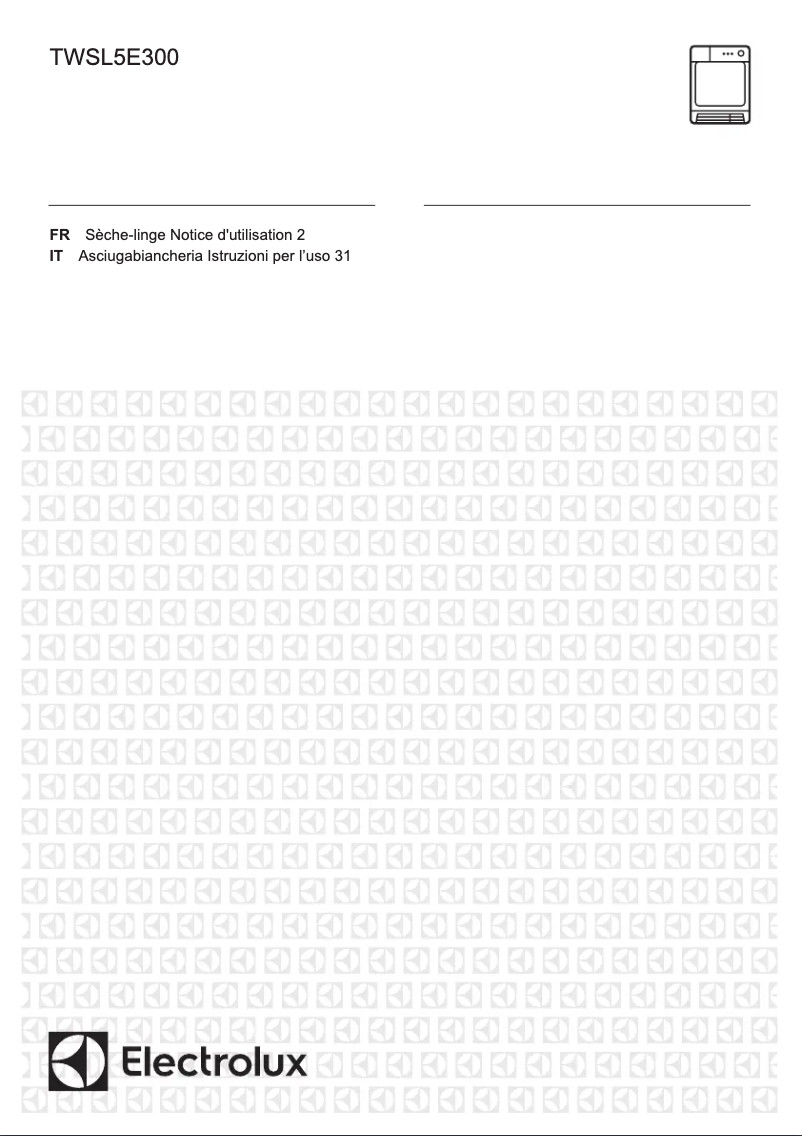 Imagen de la primera página del manual del dispositivo TWSL5E300