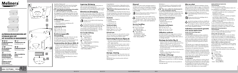 Página 1 del manual Manual de usuario Melinera IAN 327080