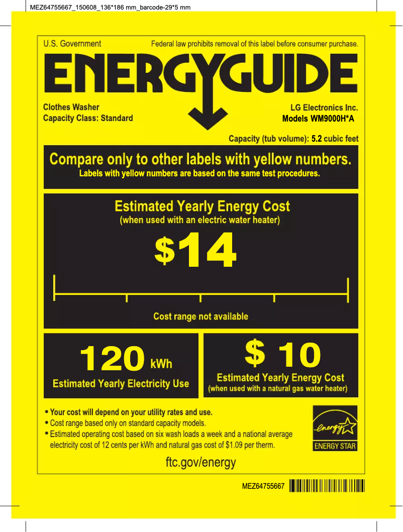 Imagen de la primera página del manual del dispositivo WM9000HVA