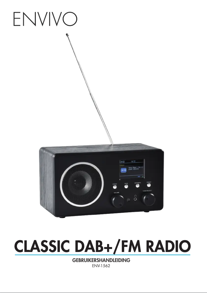 Página nº 1 - Manual de usuario Envivo ENV-1562
