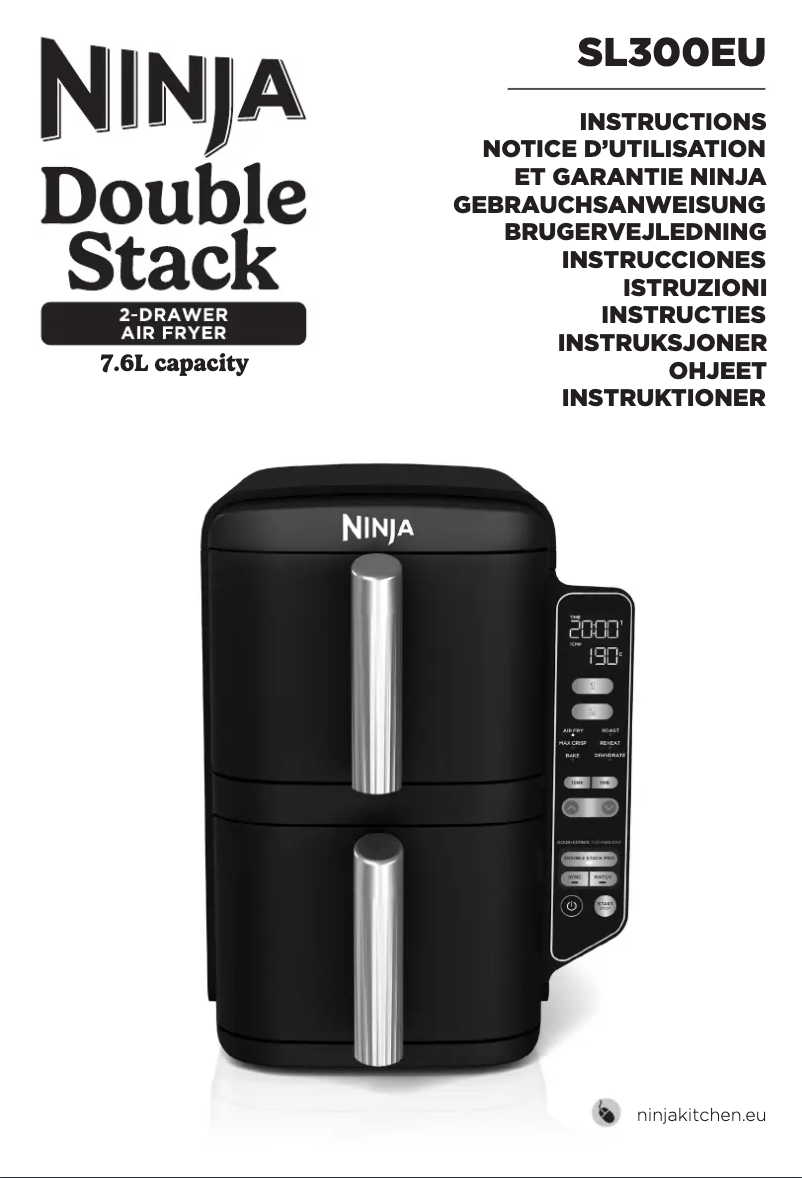 Página 1 del manual Manual de usuario Ninja Double Stack SL300EU