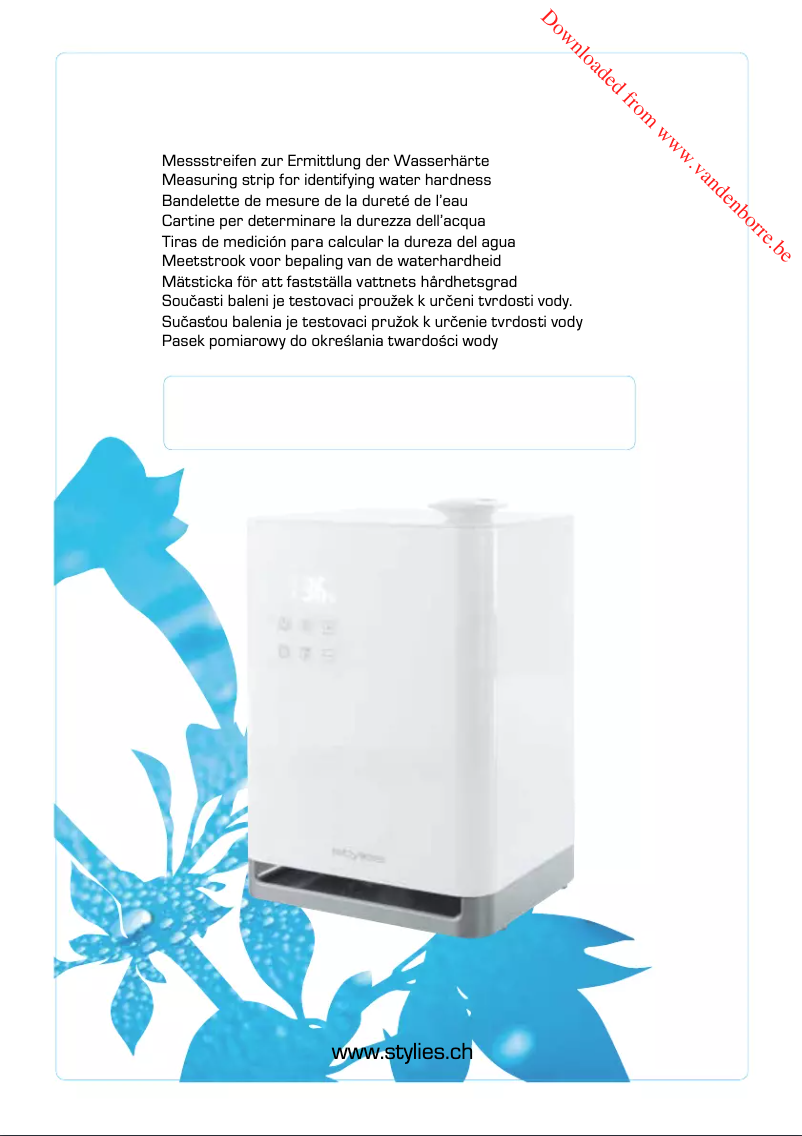 Imagen de la primera página del manual del dispositivo TITAN