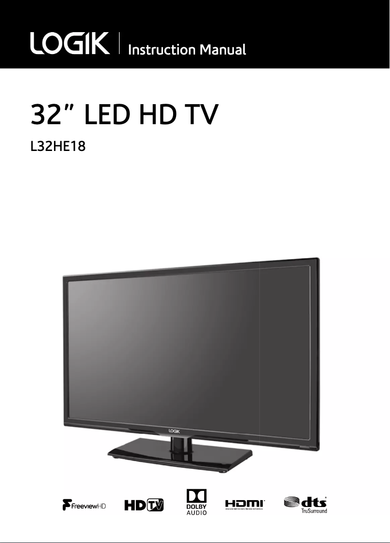 Imagen de la primera página del manual del dispositivo L32HE18