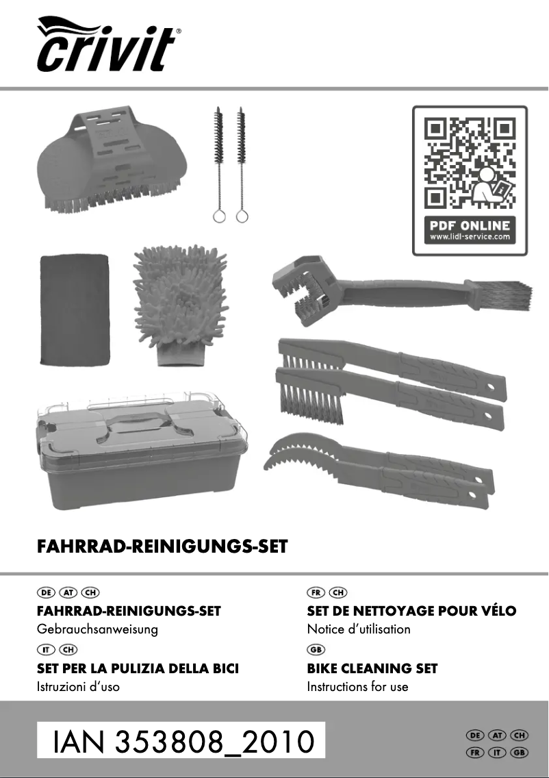 Imagen de la primera página del manual del dispositivo IAN 353808